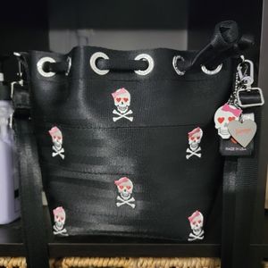 Harveys skull handbag. Tough Love edition.